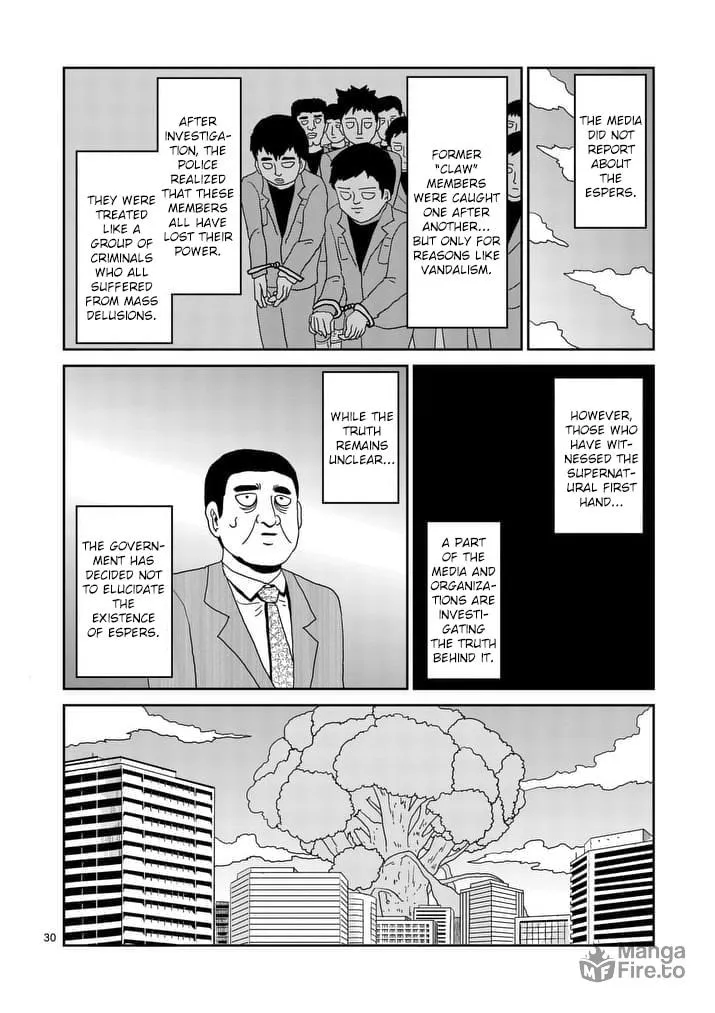 Read Mob Psycho 100 chapter 91 image 29 on Lezhin