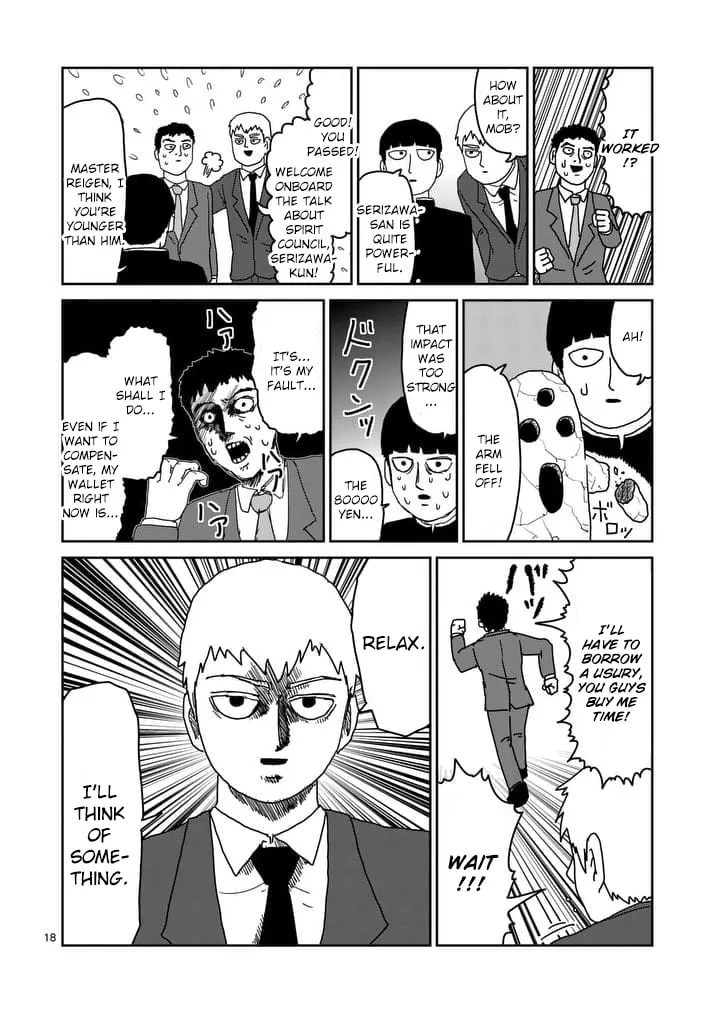Read Mob Psycho 100 chapter 92 image 18 on Lezhin