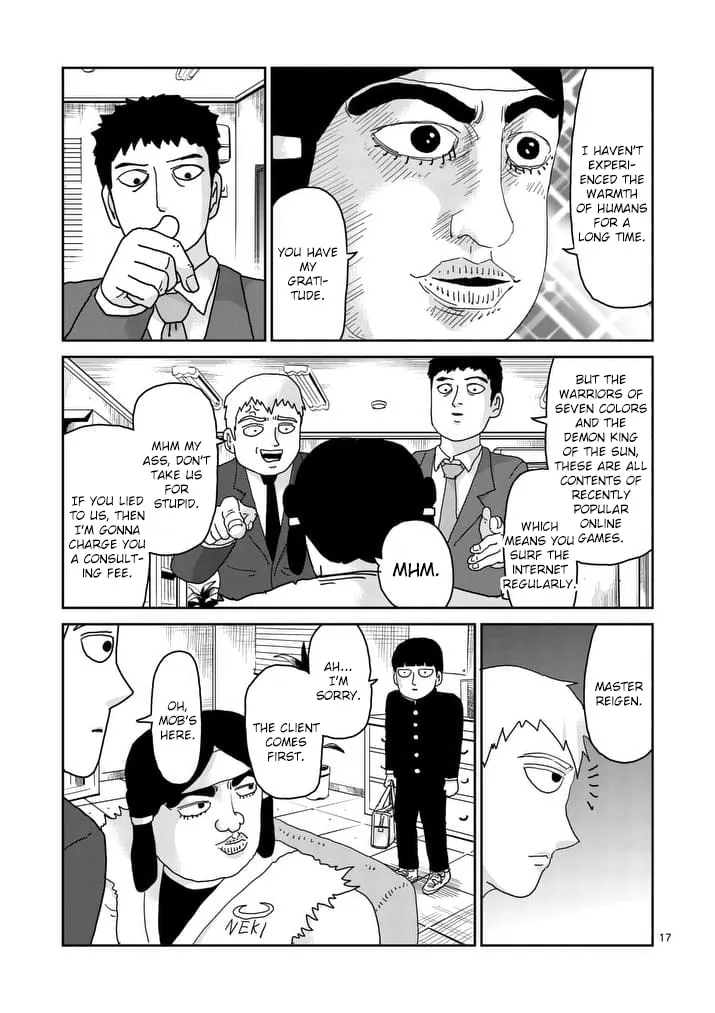 Read Mob Psycho 100 chapter 93 image 18 on Lezhin