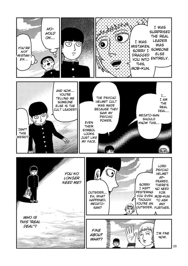 Read Mob Psycho 100 chapter 95 image 24 on Lezhin