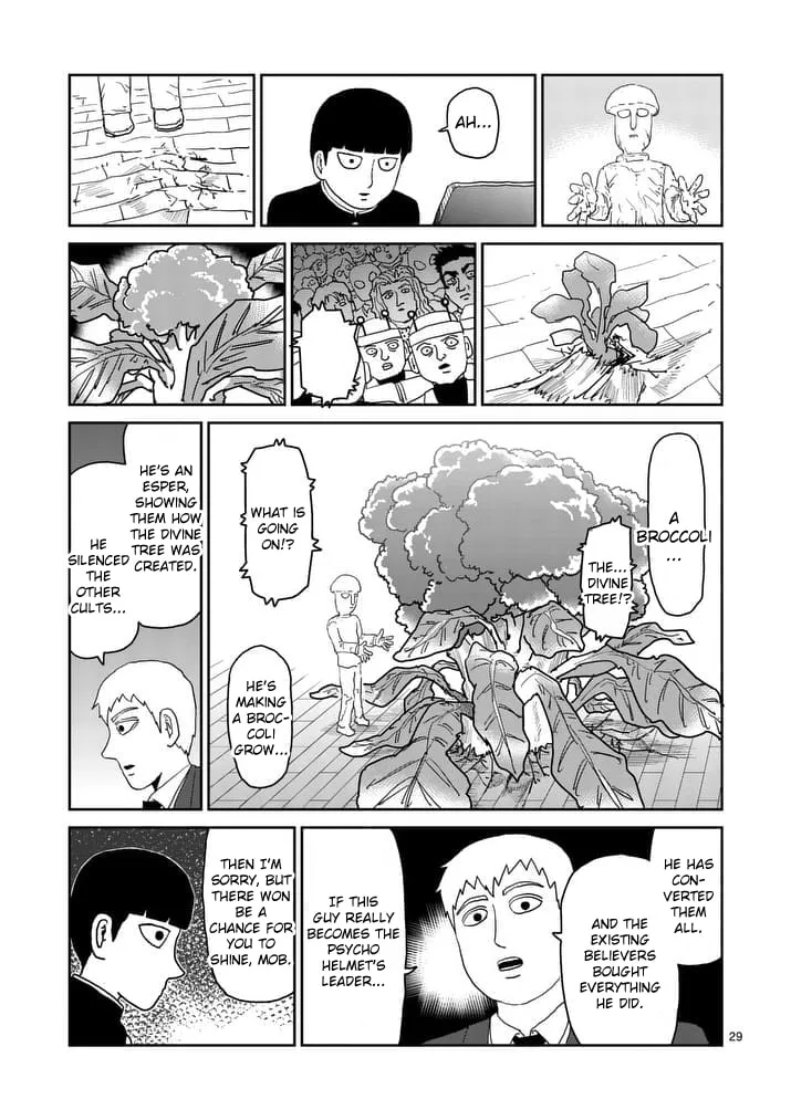 Read Mob Psycho 100 chapter 95 image 31 on Lezhin