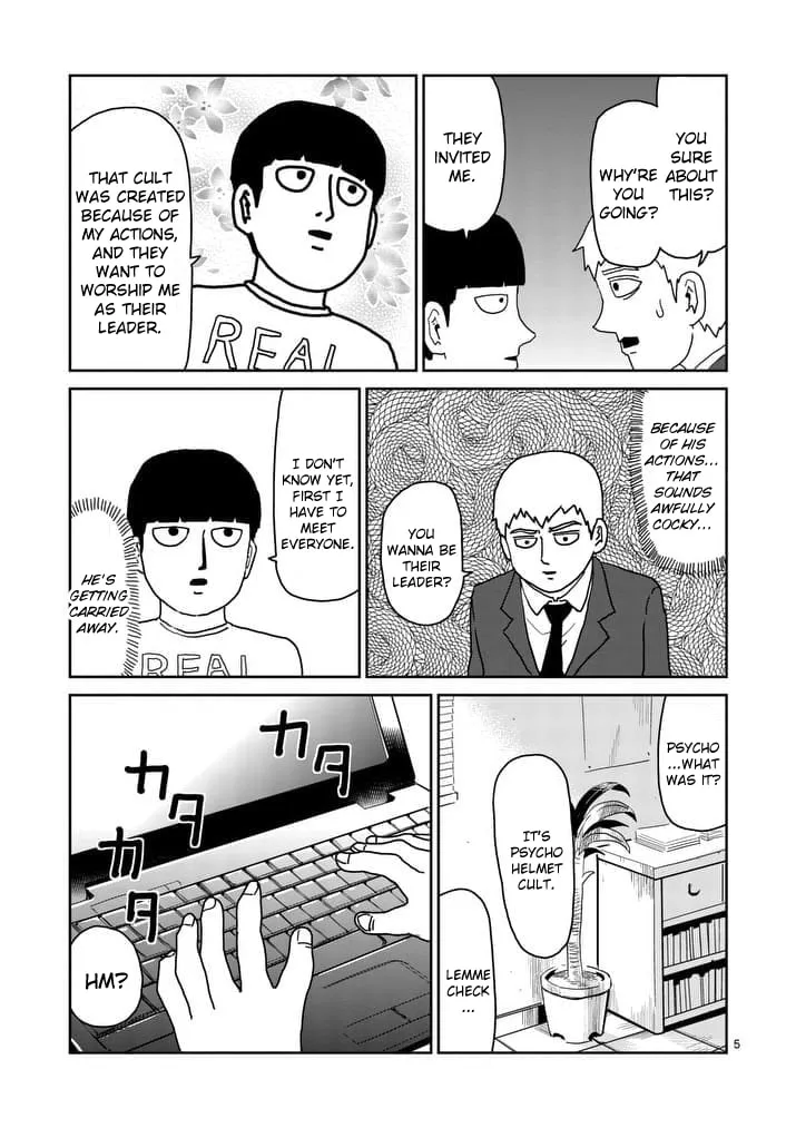 Read Mob Psycho 100 chapter 95 image 4 on Lezhin