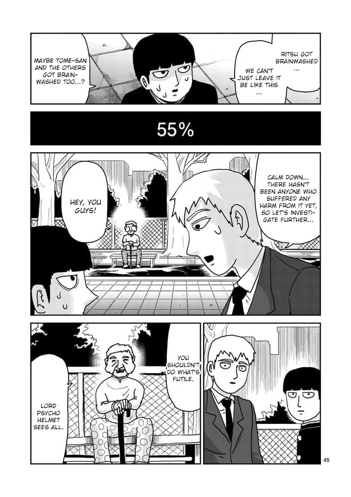 Read Mob Psycho 100 chapter 96 image 49 on Lezhin