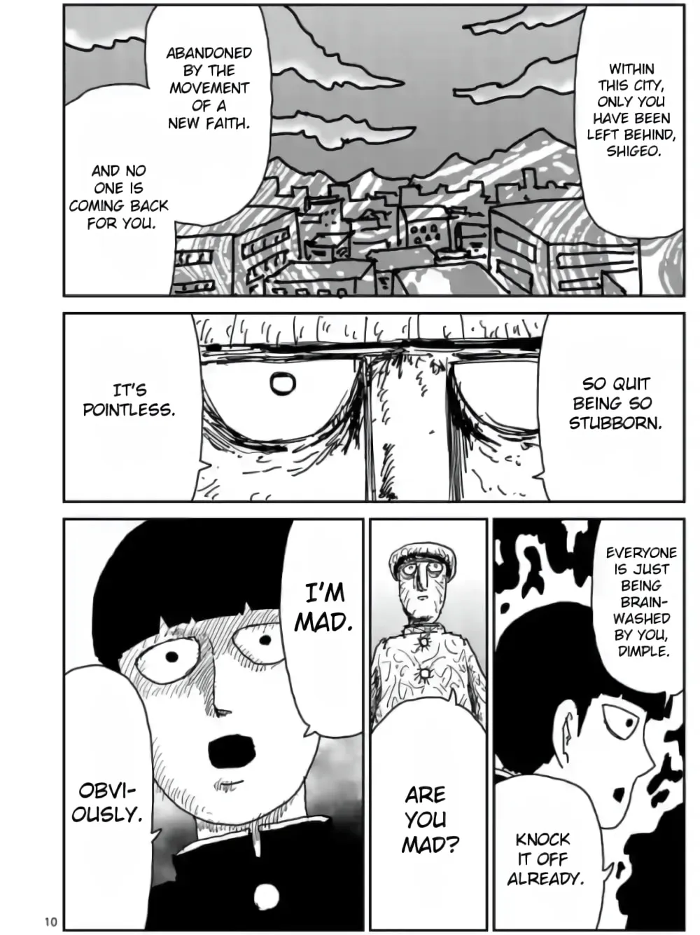 Read Mob Psycho 100 chapter 97 image 10 on Lezhin