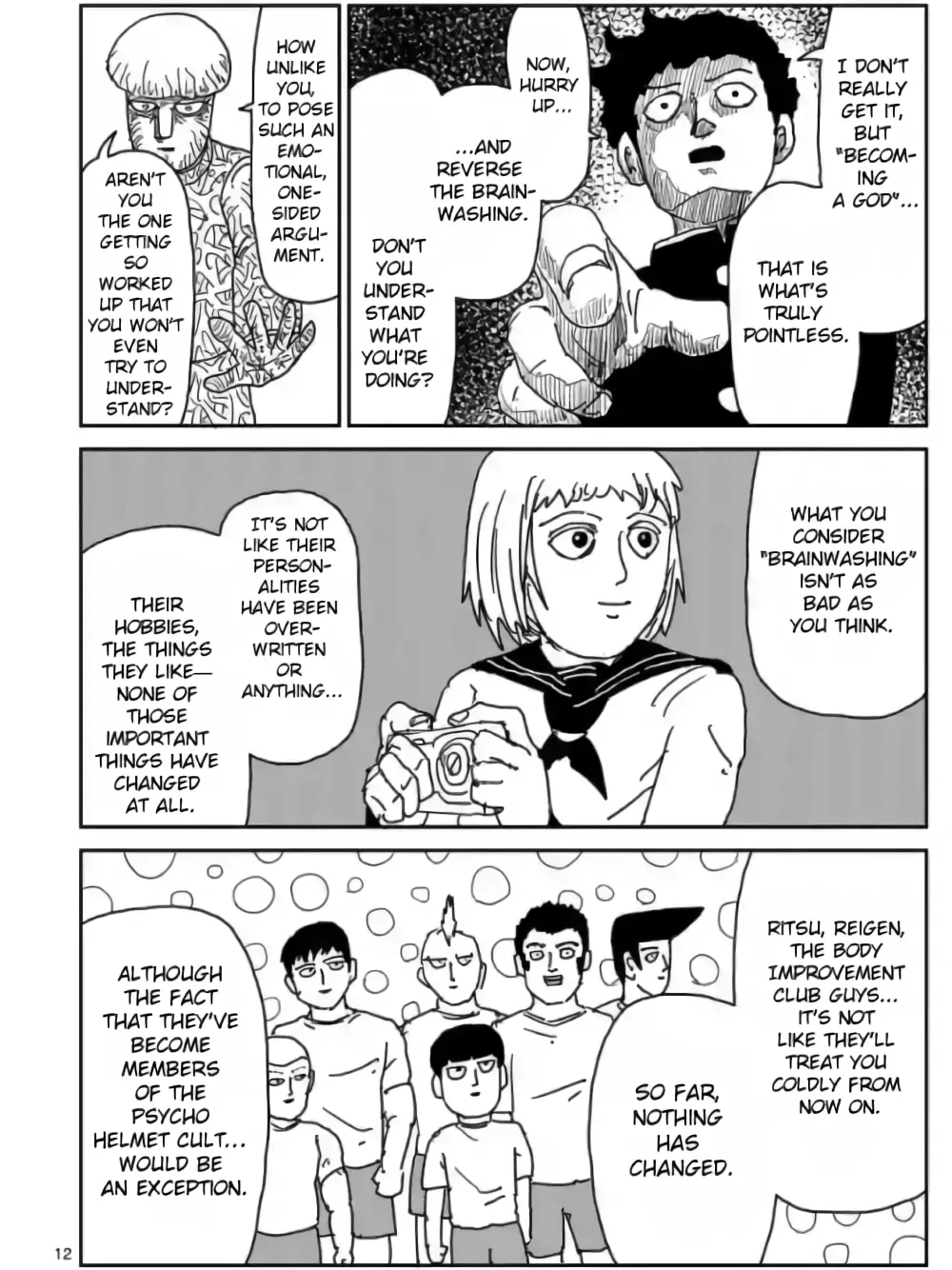 Read Mob Psycho 100 chapter 97 image 12 on Lezhin