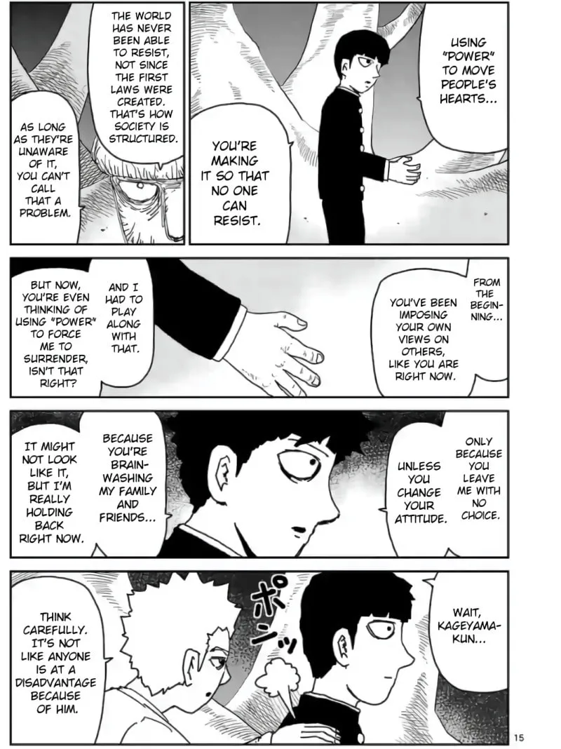 Read Mob Psycho 100 chapter 97 image 16 on Lezhin