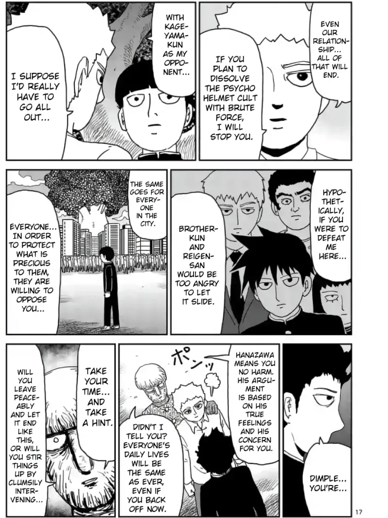 Read Mob Psycho 100 chapter 97 image 18 on Lezhin