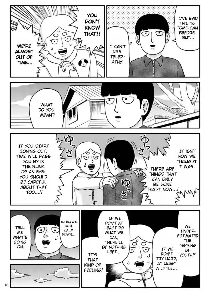 Read Mob Psycho 100 chapter 98 image 18 on Lezhin