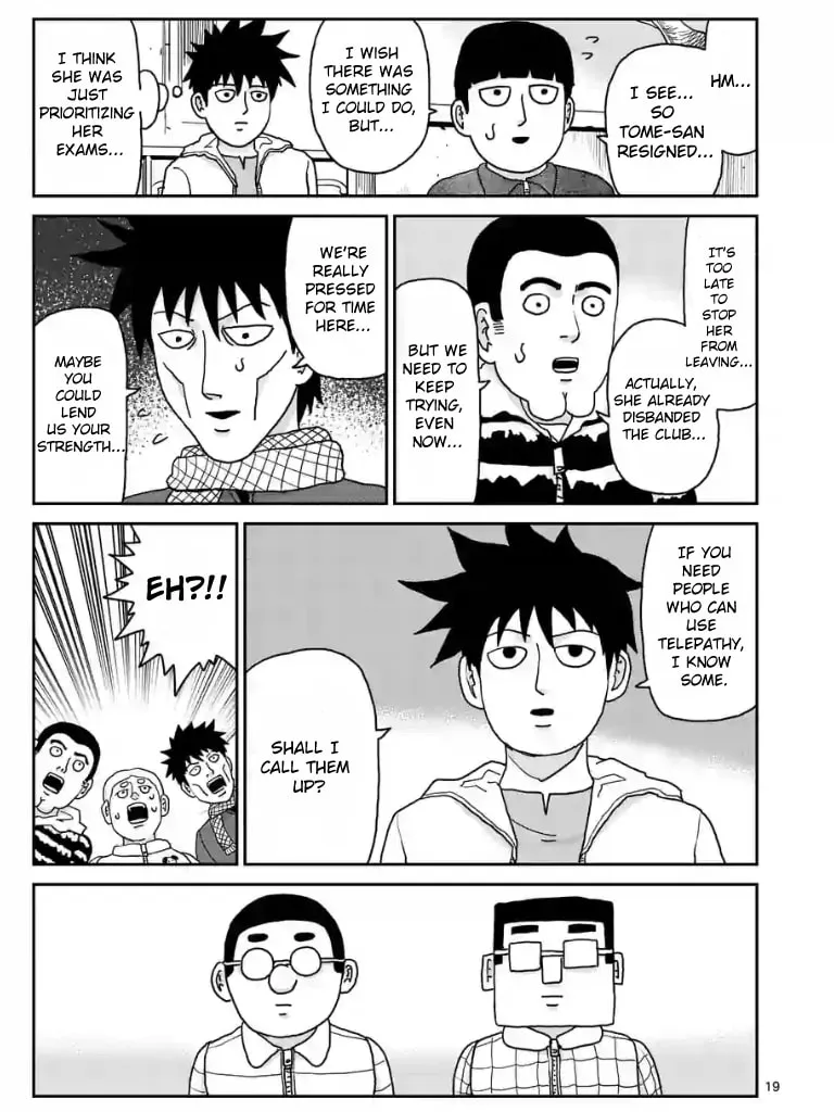 Read Mob Psycho 100 chapter 98 image 19 on Lezhin