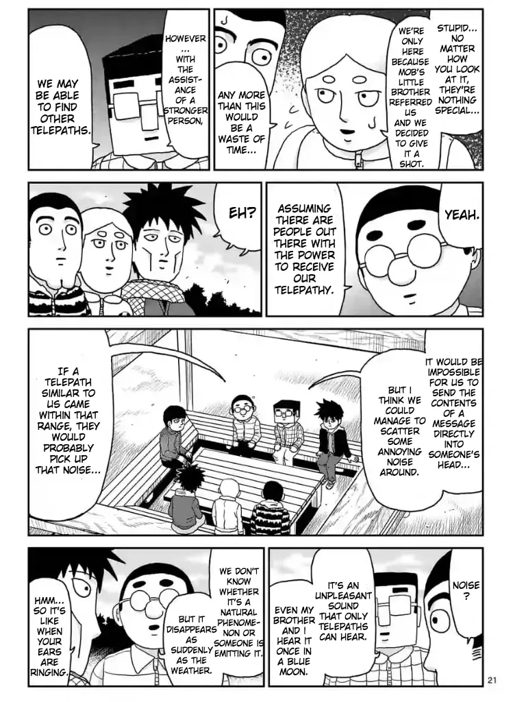 Read Mob Psycho 100 chapter 98 image 21 on Lezhin