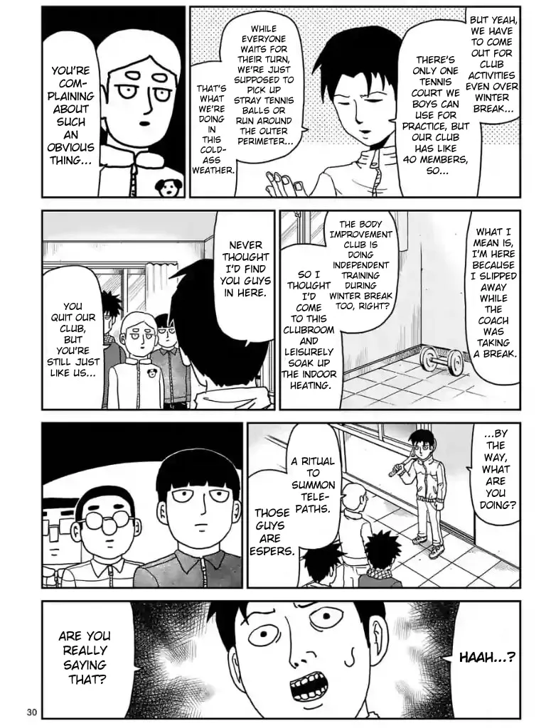 Read Mob Psycho 100 chapter 98 image 30 on Lezhin