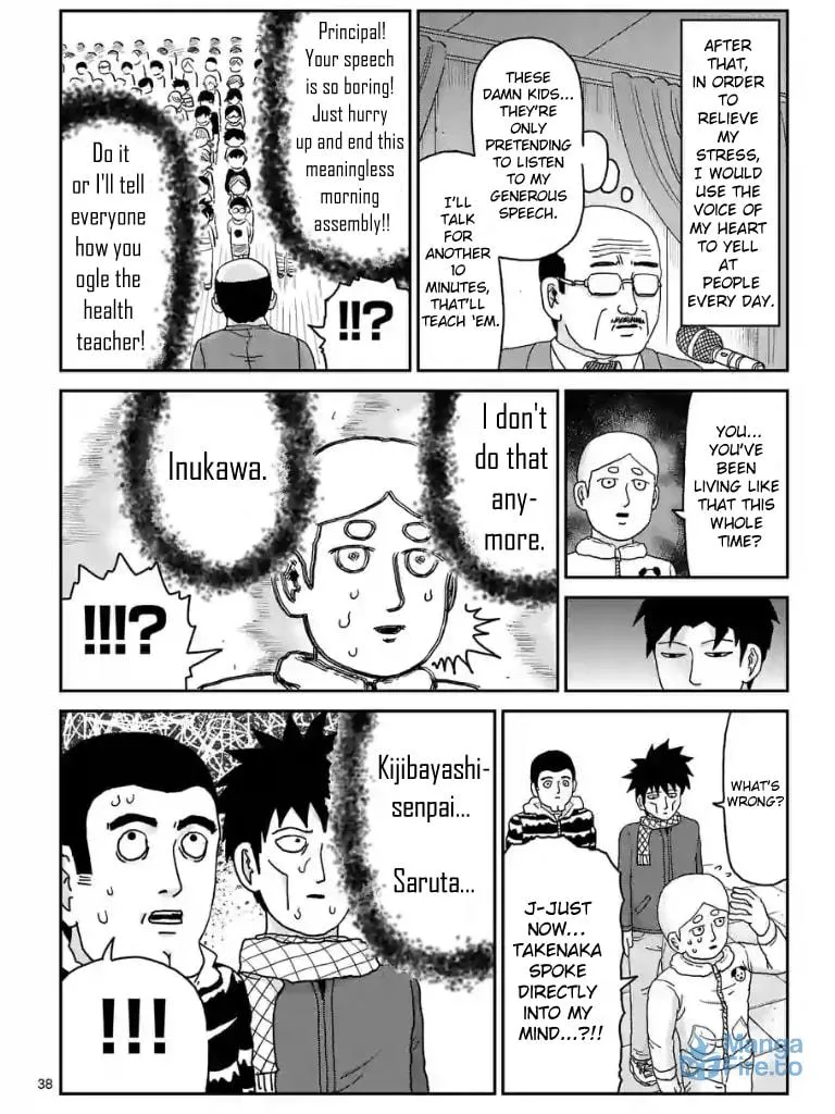 Read Mob Psycho 100 chapter 98 image 38 on Lezhin