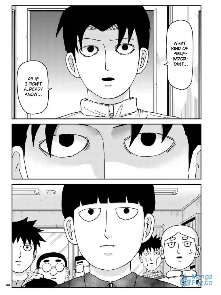 Read Mob Psycho 100 chapter 98 image 44 on Lezhin