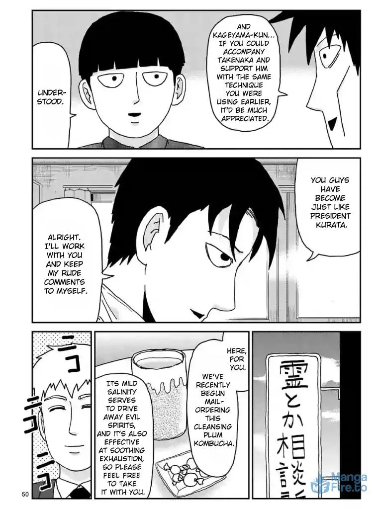 Read Mob Psycho 100 chapter 98 image 50 on Lezhin