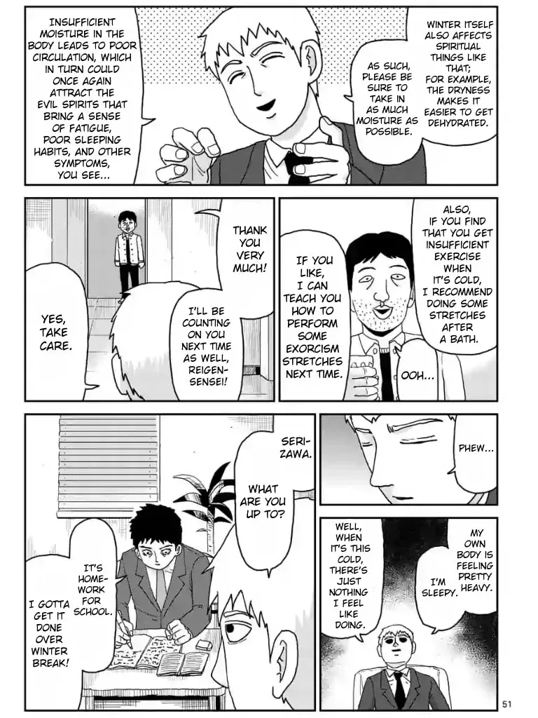 Read Mob Psycho 100 chapter 98 image 51 on Lezhin