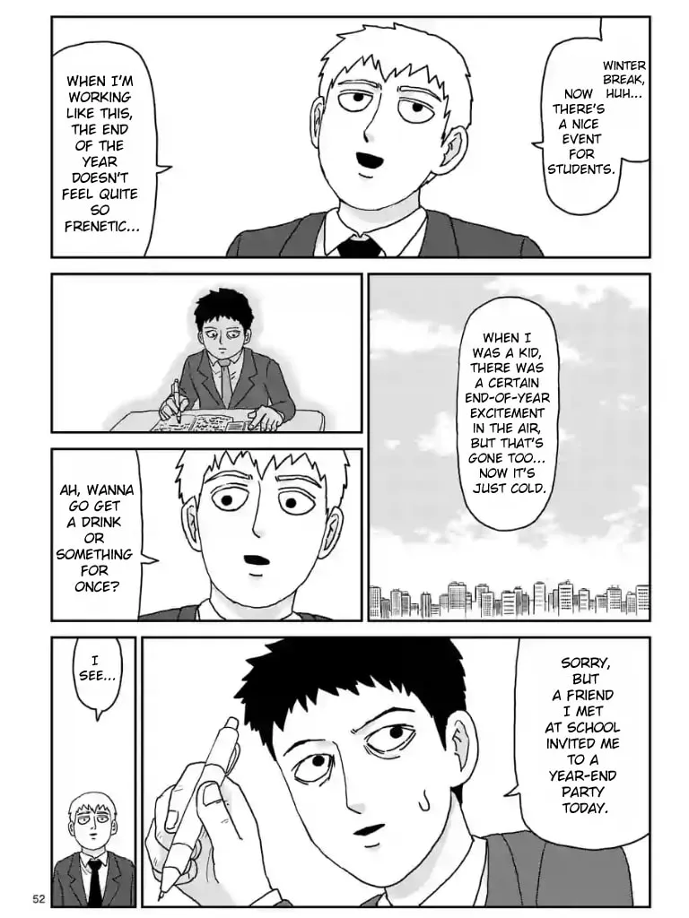 Read Mob Psycho 100 chapter 98 image 52 on Lezhin