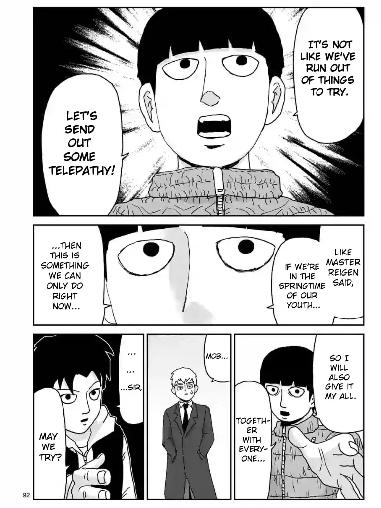 Read Mob Psycho 100 chapter 98 image 96 on Lezhin