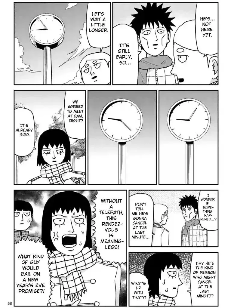 Read Mob Psycho 100 chapter 99.1 image 3 on Lezhin