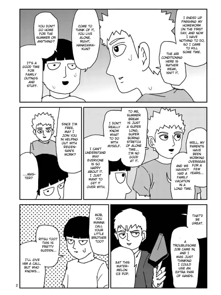 Read Mob Psycho 100 chapter 99.2 image 1 on Lezhin
