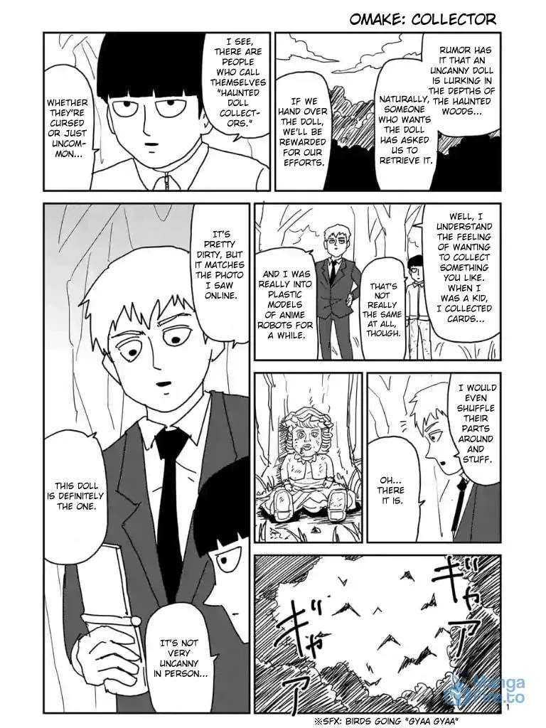 Read Mob Psycho 100 chapter 99.5 image 2 on Lezhin
