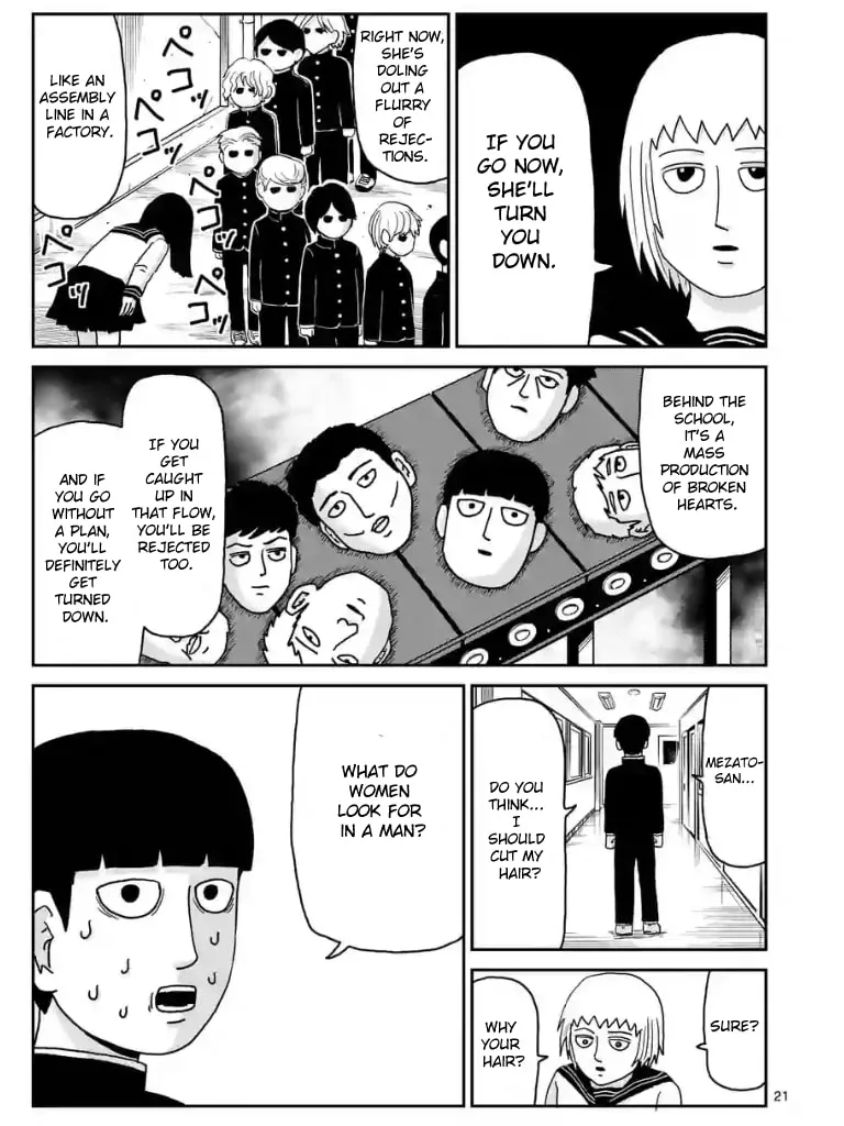Read Mob Psycho 100 chapter 99 image 21 on Lezhin