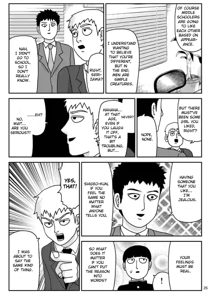 Read Mob Psycho 100 chapter 99 image 25 on Lezhin