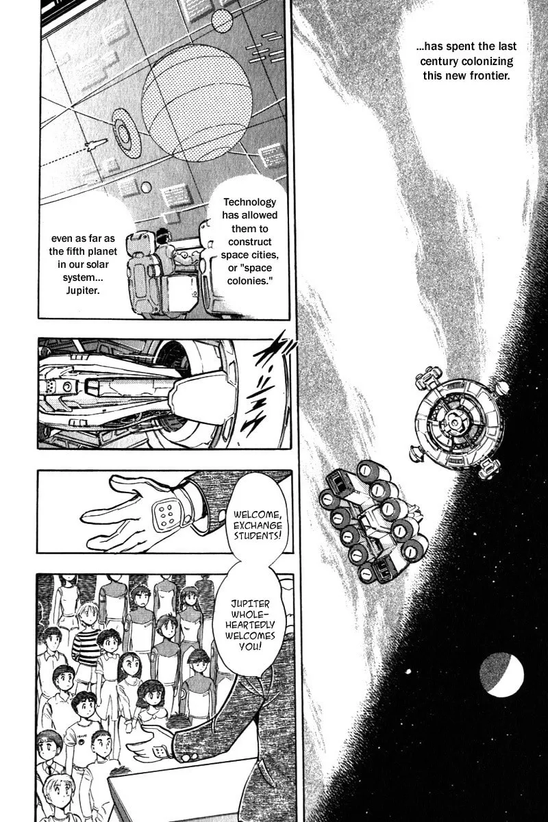 Read Mobile Suit Cross Bone Gundam chapter 1 image 10 on Lezhin