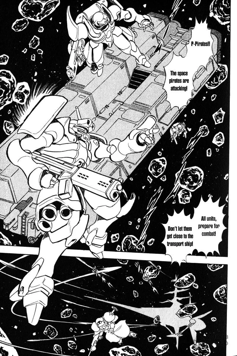 Read Mobile Suit Cross Bone Gundam chapter 1 image 4 on Lezhin