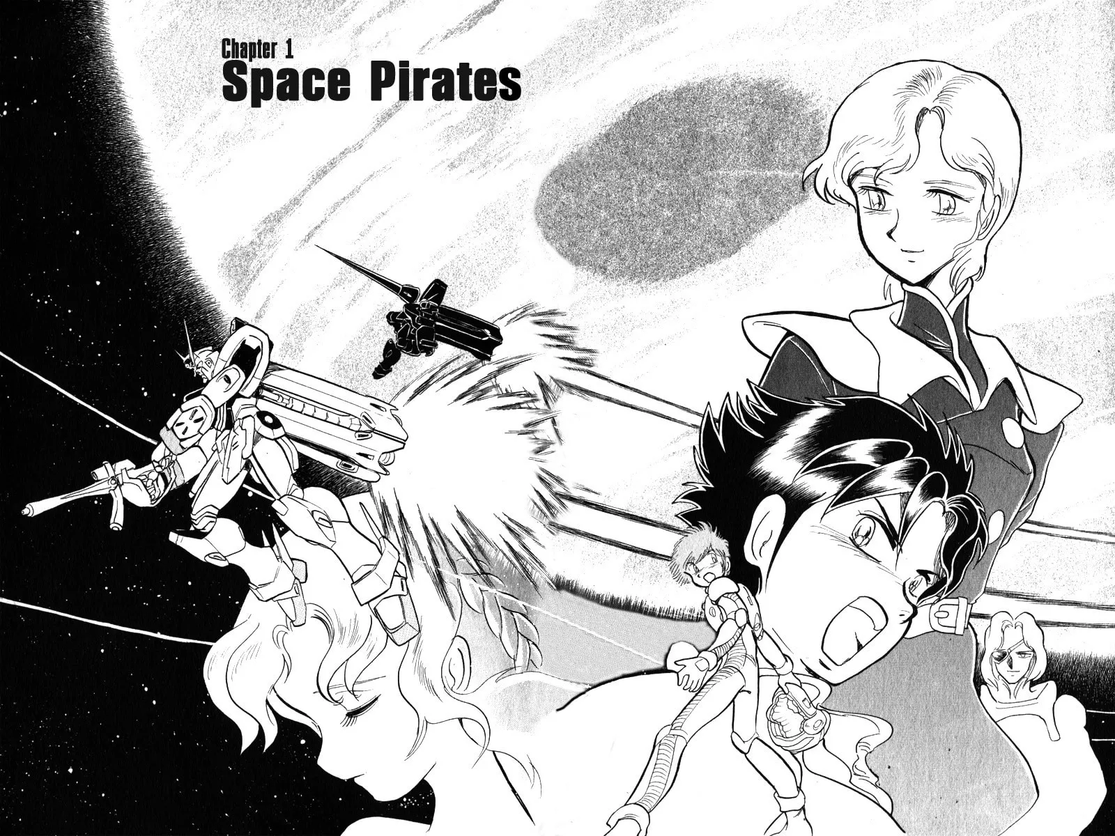 Read Mobile Suit Cross Bone Gundam chapter 1 image 7 on Lezhin
