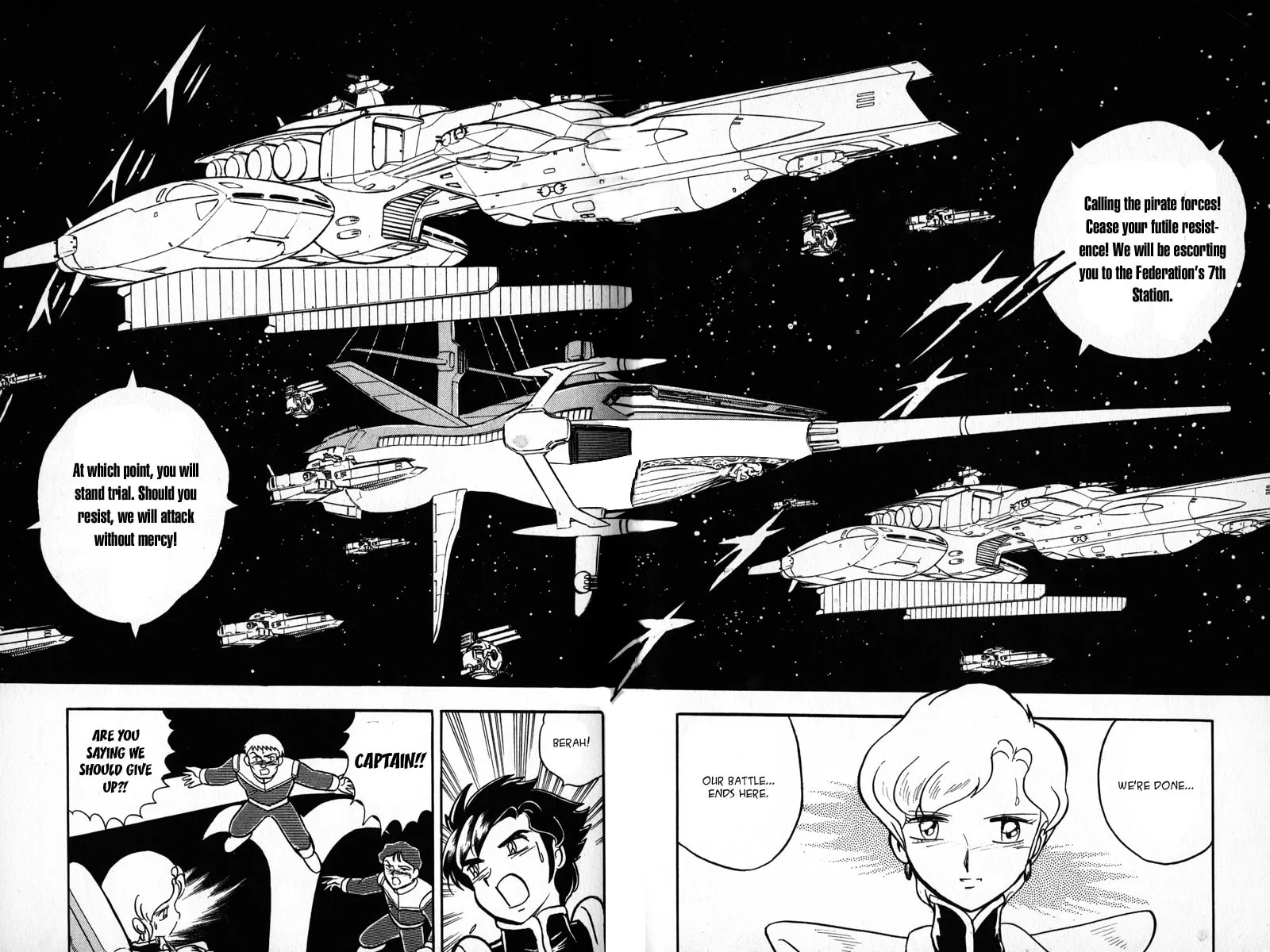 Read Mobile Suit Cross Bone Gundam chapter 16 image 1 on Lezhin