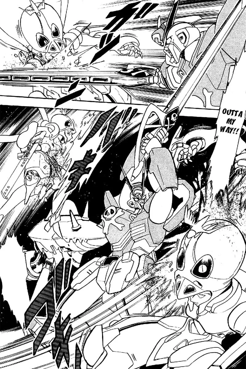 Read Mobile Suit Cross Bone Gundam chapter 18 image 25 on Lezhin