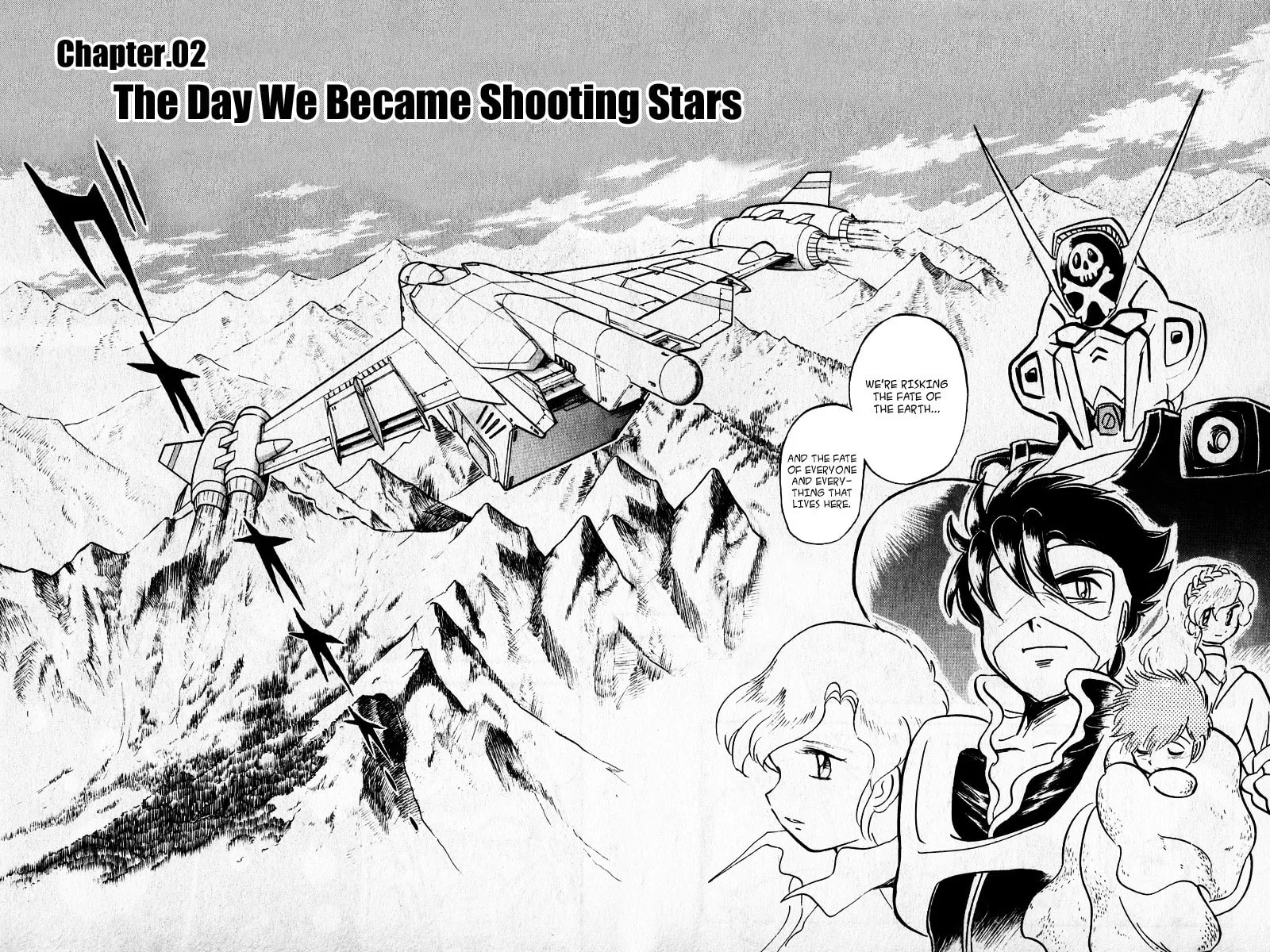 Read Mobile Suit Cross Bone Gundam chapter 24 image 1 on Lezhin