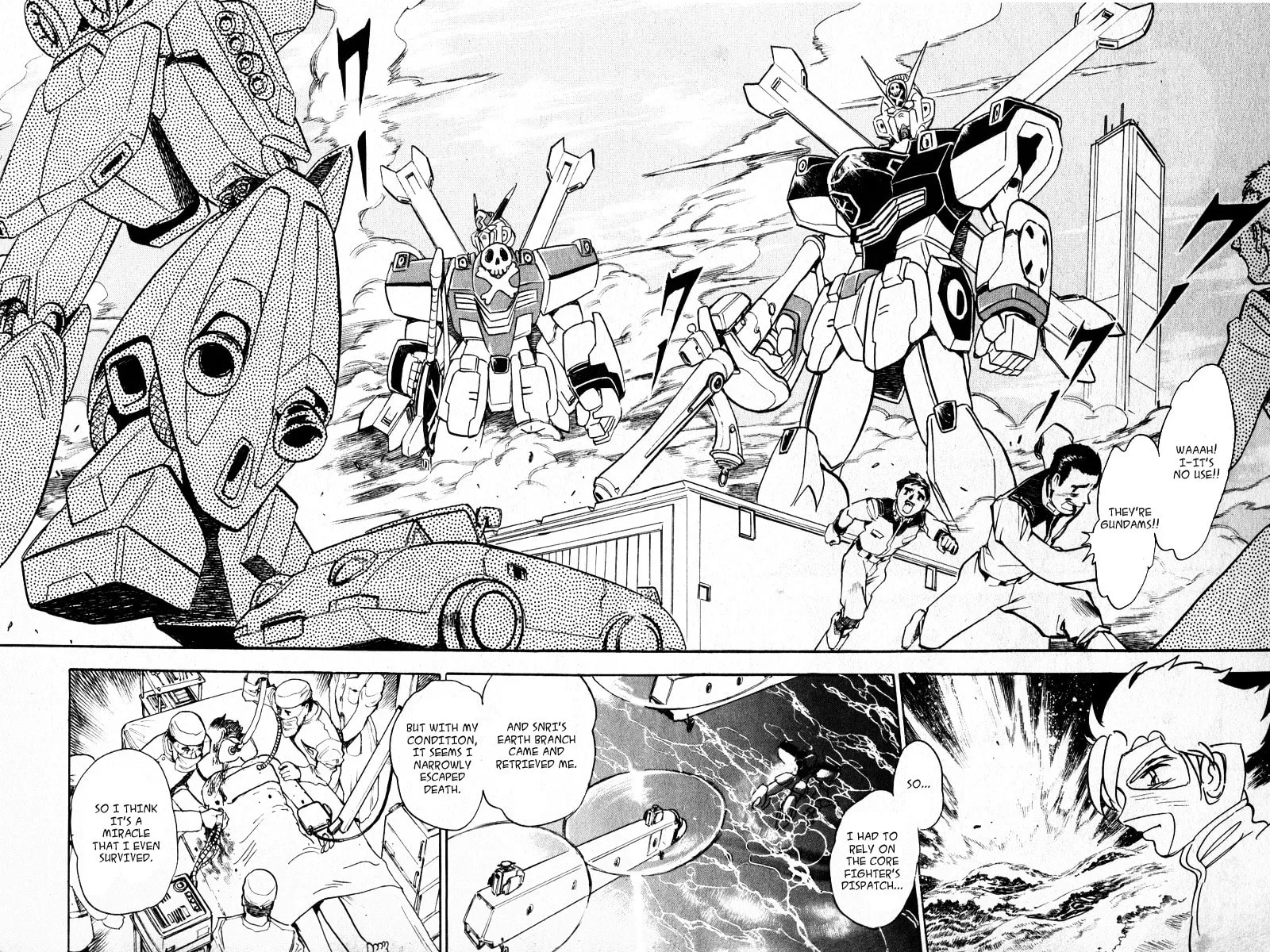 Read Mobile Suit Cross Bone Gundam chapter 24 image 12 on Lezhin
