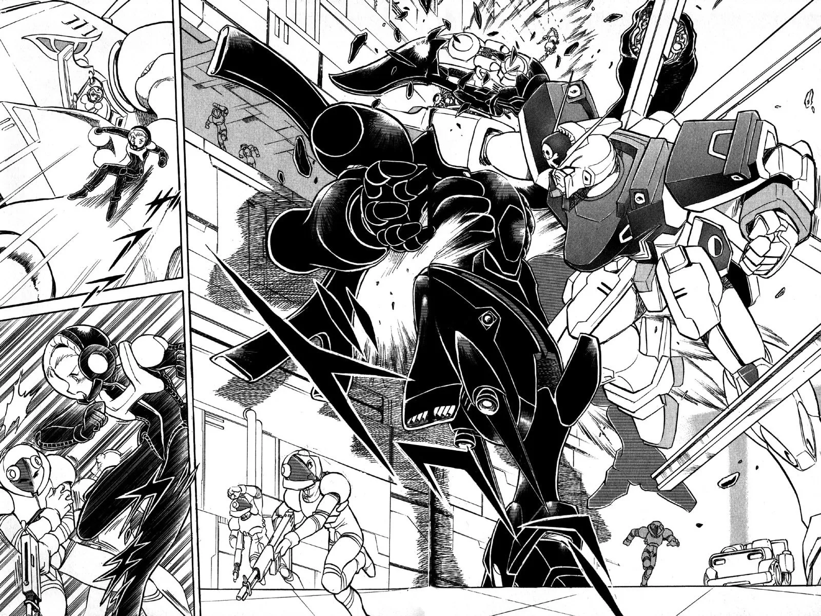 Read Mobile Suit Cross Bone Gundam chapter 8 image 36 on Lezhin