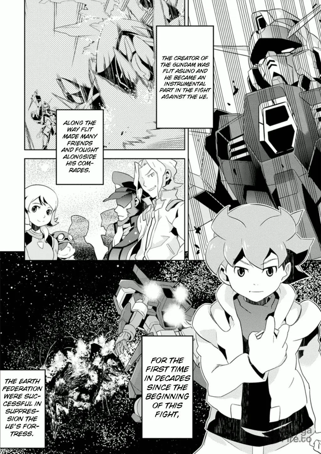 Read Mobile Suit Gundam AGE -Final Evolution- chapter 1 image 2 on Lezhin