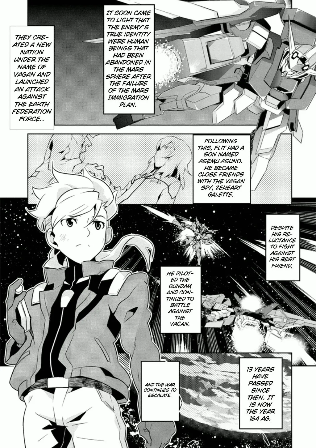 Read Mobile Suit Gundam AGE -Final Evolution- chapter 1 image 3 on Lezhin