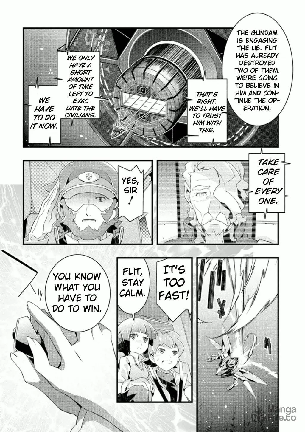 Read Mobile Suit Gundam AGE -Second Evolution- chapter 1 image 21 on Lezhin