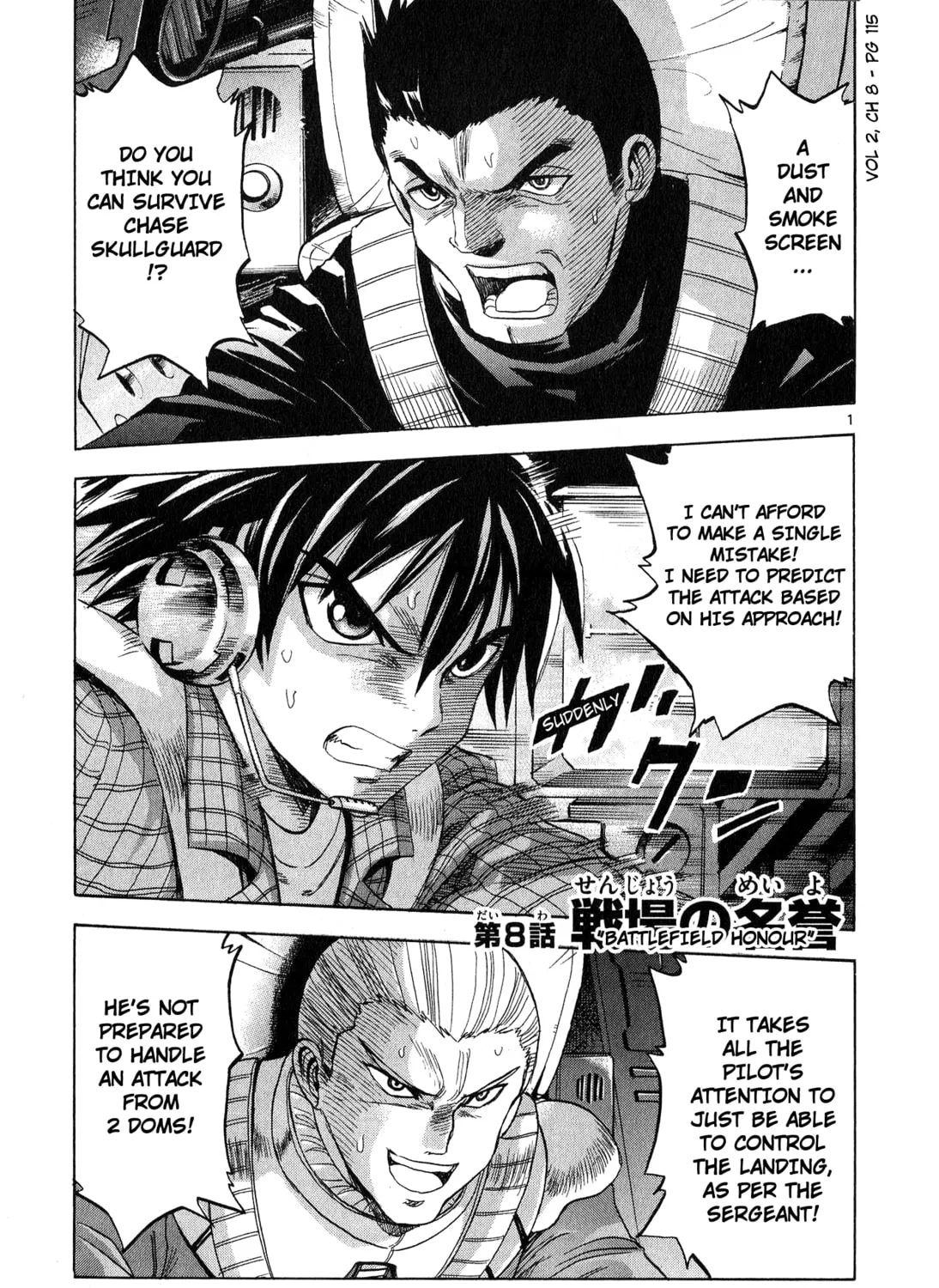 Read Mobile Suit Gundam Aggressor chapter 8 image 0 on Lezhin