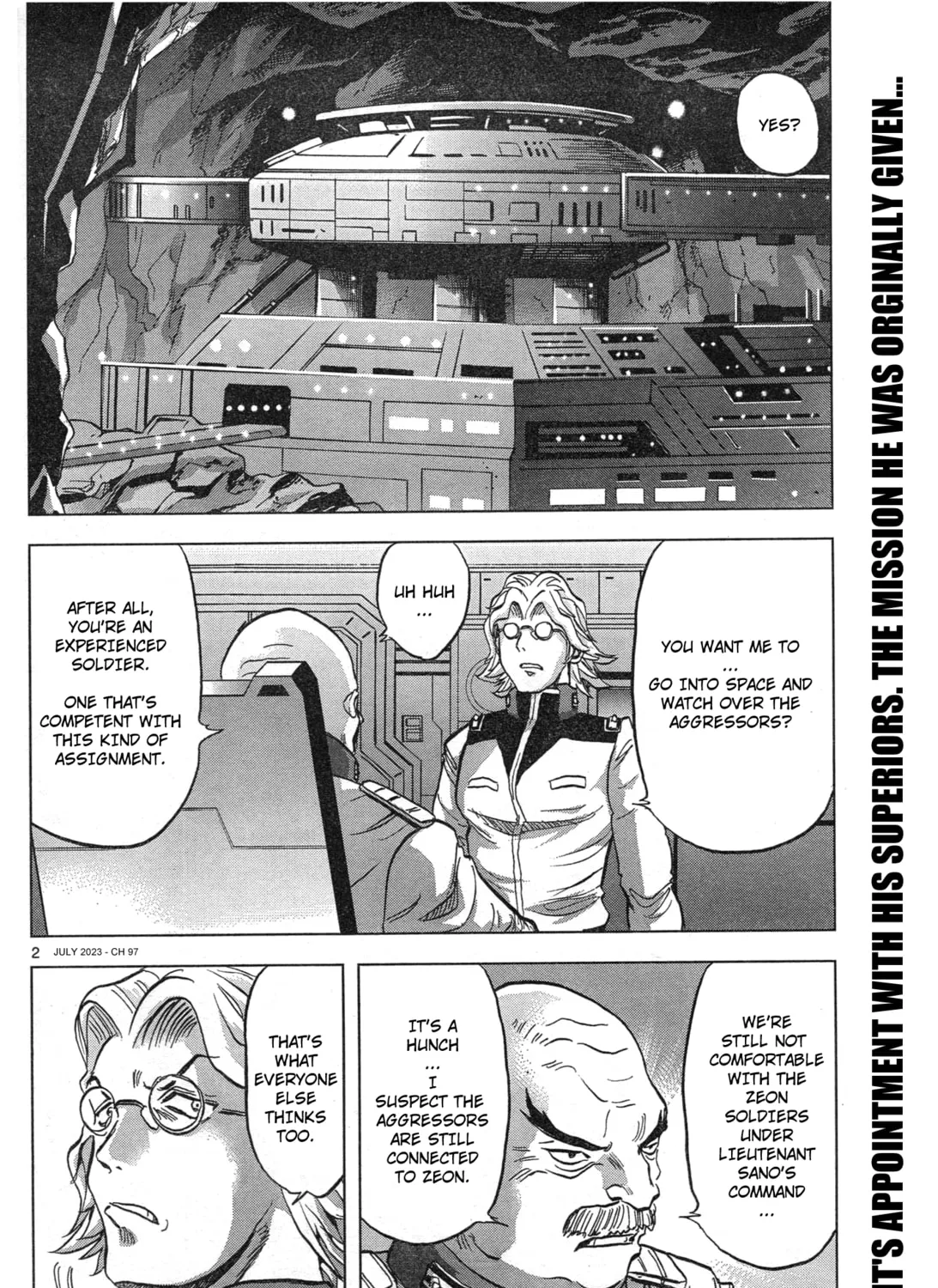 Read Mobile Suit Gundam Aggressor chapter 97 image 2 on Lezhin