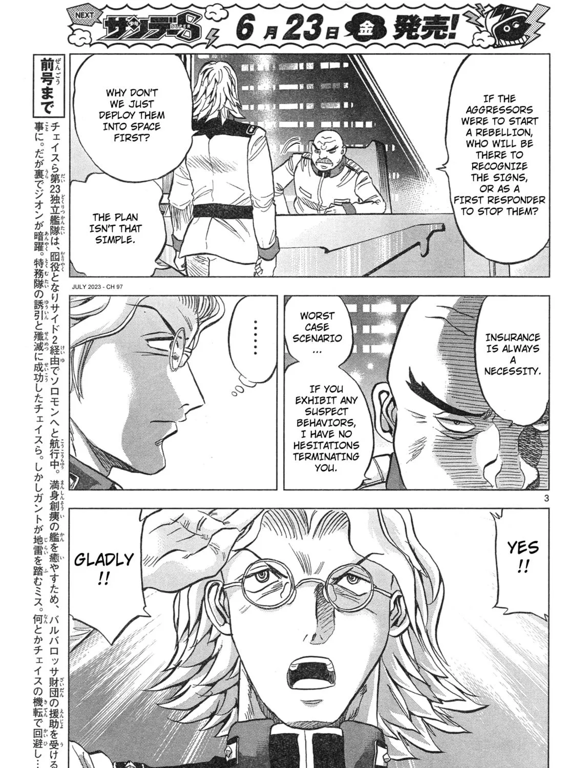 Read Mobile Suit Gundam Aggressor chapter 97 image 4 on Lezhin