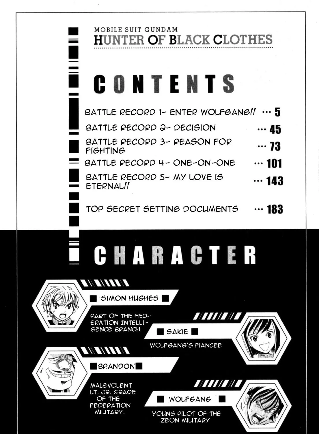 Mobile Suit Gundam - Hunter of Black Clothes Chapter 1 page 7 - 
