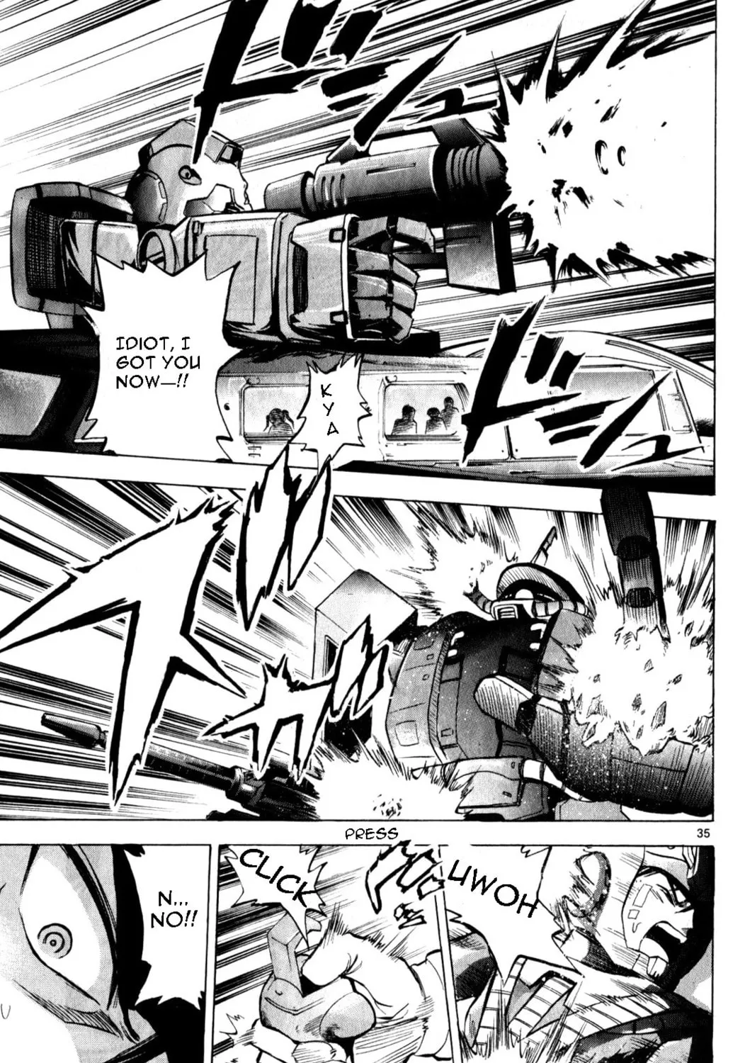 Mobile Suit Gundam - Hunter of Black Clothes Chapter 1 page 73 - 