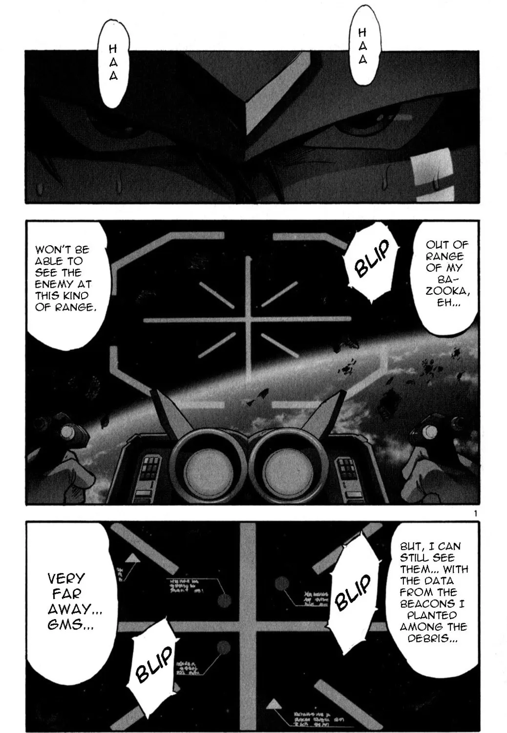 Mobile Suit Gundam - Hunter of Black Clothes Chapter 1 page 9 - 