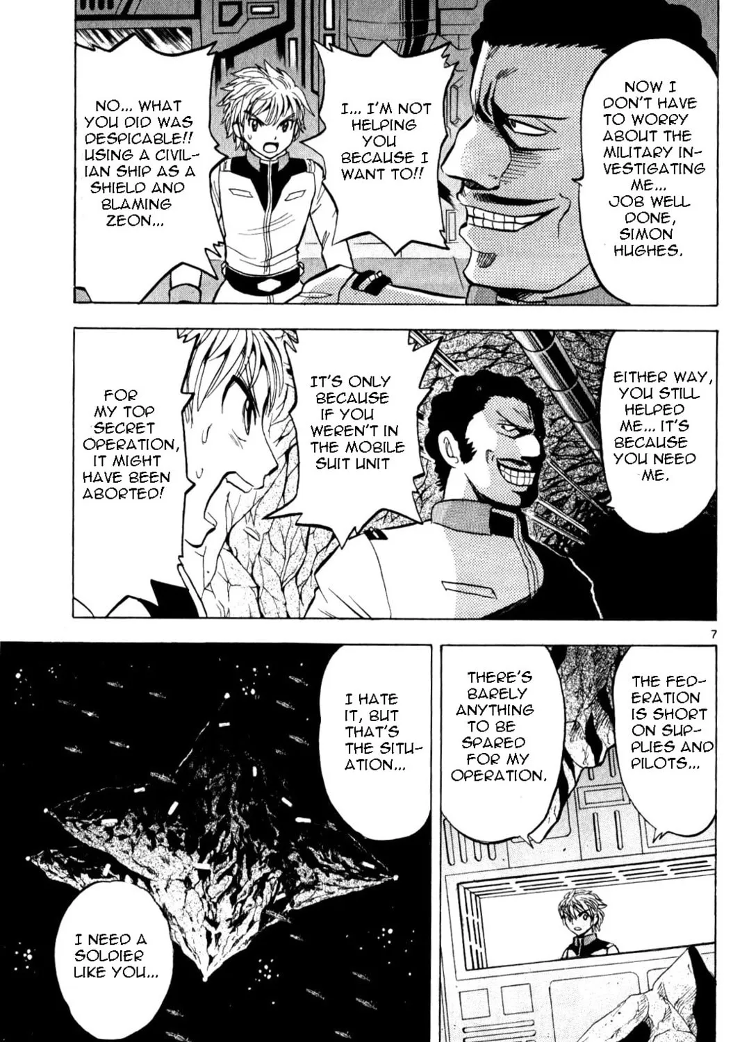 Mobile Suit Gundam - Hunter of Black Clothes Chapter 3 page 13 - 