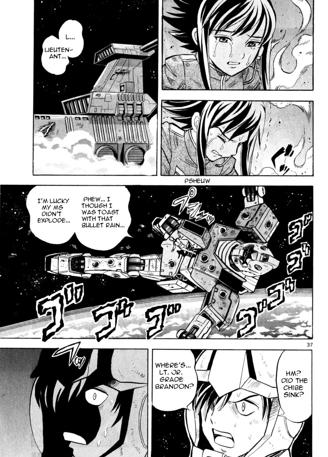 Mobile Suit Gundam - Hunter of Black Clothes Chapter 4 page 69 - 