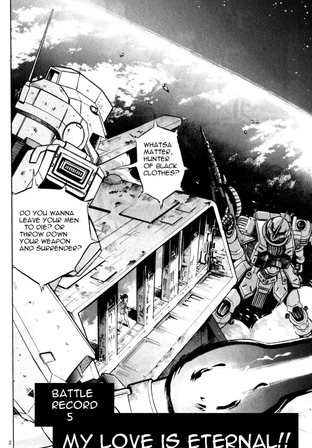 Mobile Suit Gundam - Hunter of Black Clothes Chapter 5 page 3 - 