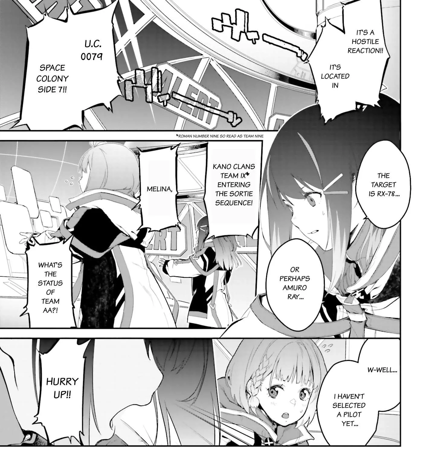Mobile Suit Gundam N-Extreme Chapter 1 page 11 - 