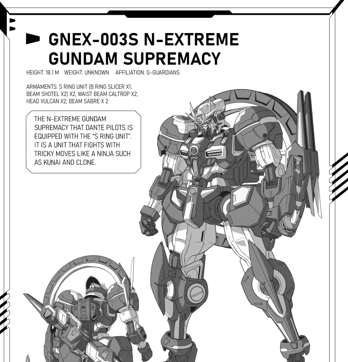 Mobile Suit Gundam N-Extreme Chapter 15 page 33 - 
