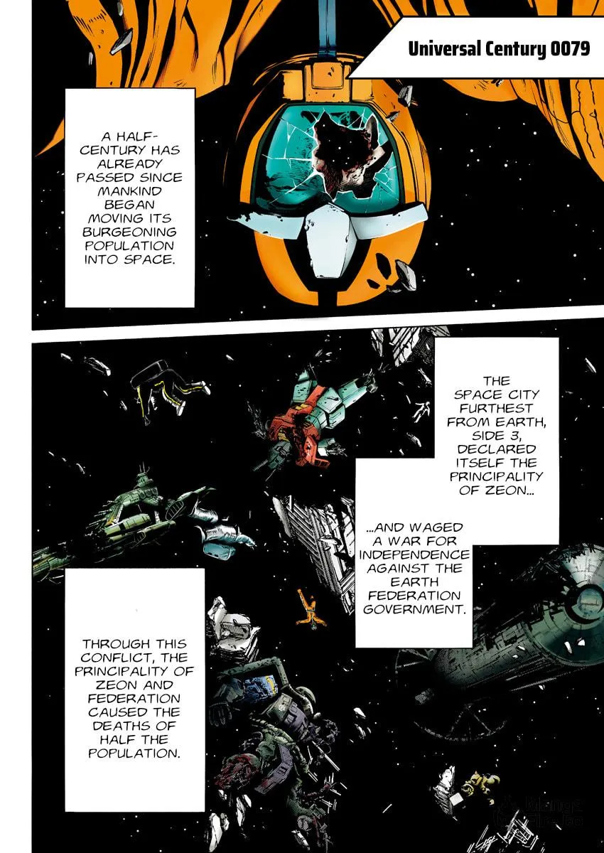 Read Mobile Suit Gundam: Rust Horizon chapter 1 image 4 on Lezhin