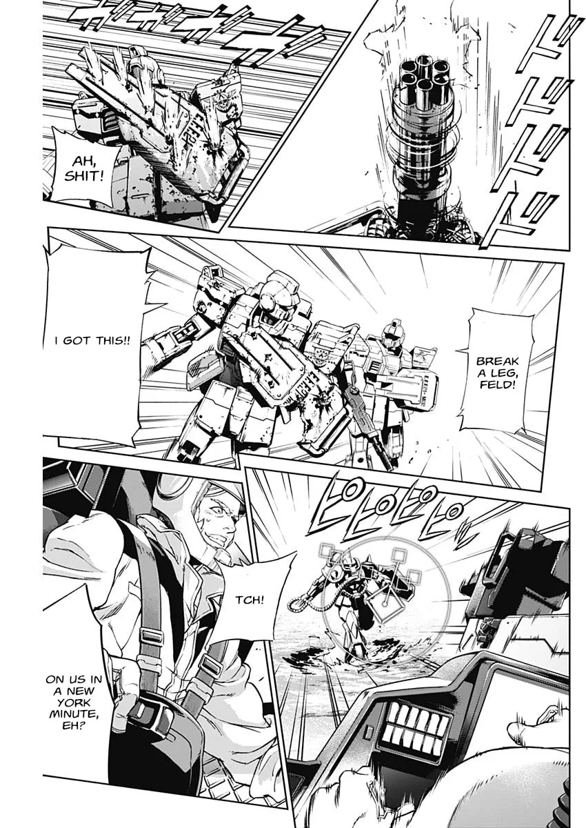 Read Mobile Suit Gundam: Rust Horizon chapter 3 image 28 on Lezhin